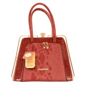 حقيبة  ذراع نسائية أنيقة من دسانو 872 - لون بوردو  صناعة تركية