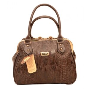 حقيبة يد نسائية من ديسانو 646 جلد لون بني صناعة تركية