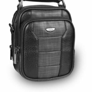 حقيبة يد رجالية سوداء جلدية - صناعة تركية