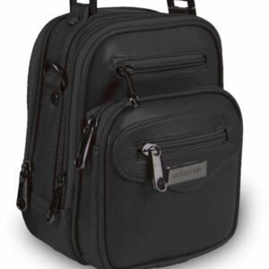 Handbag Black Leather Case - Made In Turkey