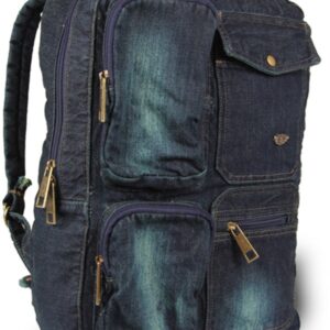 حقيبة ظهر جنز لون اخضر صناعة تركية