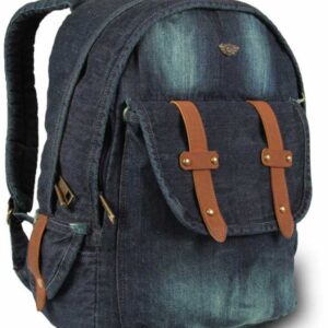 حقيبة ظهر جنز اخضر صناعة تركية