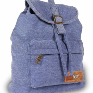 حقيبة ظهر قطن لون ازرق _صناعة تركية