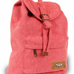 حقيبة ظهر قطن لون زهرة الرمان _ صناعة تركية