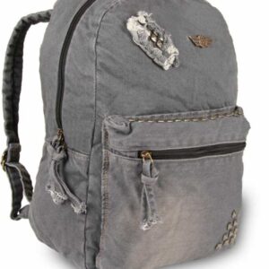 حقيبة ظهر جنز ضبابي مرصع صناعة تركية