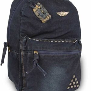 حقيبة ظهر جنز ناعم مرصع  _ صناعة تركية