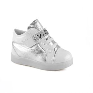 حذاء بناتي أبيض تصميم حديث وراقي - صناعة تركية