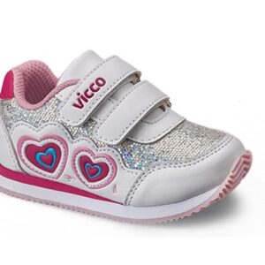 حذاء بناتي رياضي أبيض تصميم حديث  - صناعة تركية