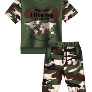 طقم ملابس صيفية للأطفال - صناعة تركية