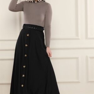 تنورة نسائية سوداء - صناعة تركية