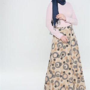 تنورة نسائية منقوشة تصميم رائع و جذاب - صناعة تركية