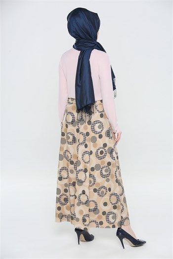 تنورة نسائية منقوشة تصميم رائع و جذاب - صناعة تركية