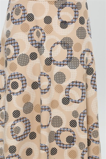 تنورة نسائية منقوشة تصميم رائع و جذاب - صناعة تركية