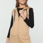 سترة نسائية بيج تصميم جذاب – صناعة تركية