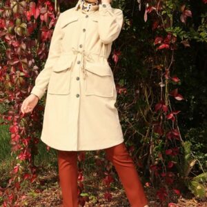 سترة نسائية بيج تصميم حديث و راقي - صناعة تركية