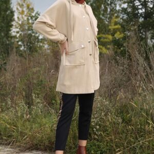 سترة نسائية بيج تصميم رائع و جذاب - صناعة تركية