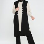 سترة نسائية سوداء - صناعة تركية