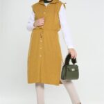 سترة نسائية صفراء (خردلية) - صناعة تركية