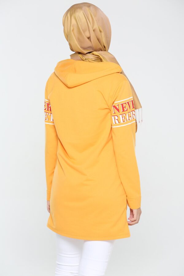 سترة نسائية صوفية صفراء (خردلي) - صناعة تركية