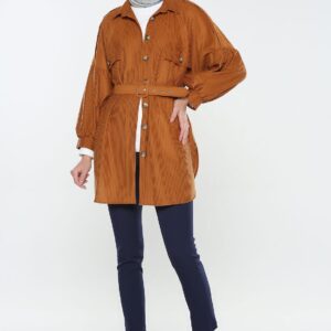 سترة نسائية قصيرة صفراء - صناعة تركية