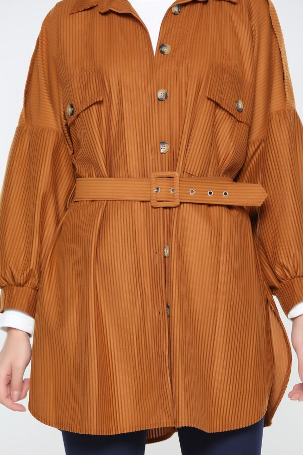 سترة نسائية قصيرة صفراء - صناعة تركية