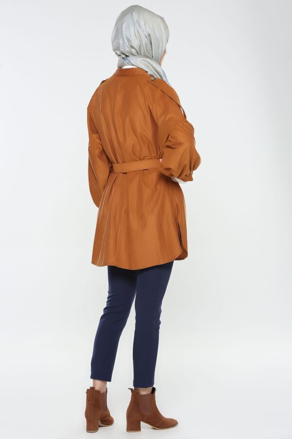 سترة نسائية قصيرة صفراء - صناعة تركية