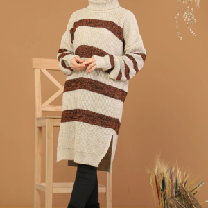 سترة نسائية محبوكة تصميم حديث و رائع – صناعة تركية