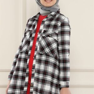 سترة نسائية مخططة تصميم حديث و جذاب - صناعة تركية