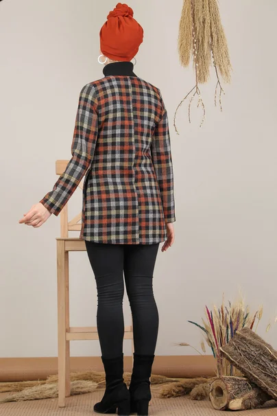 سترة نسائية مع رباط تصميم رائع و جذاب – صناعة تركية