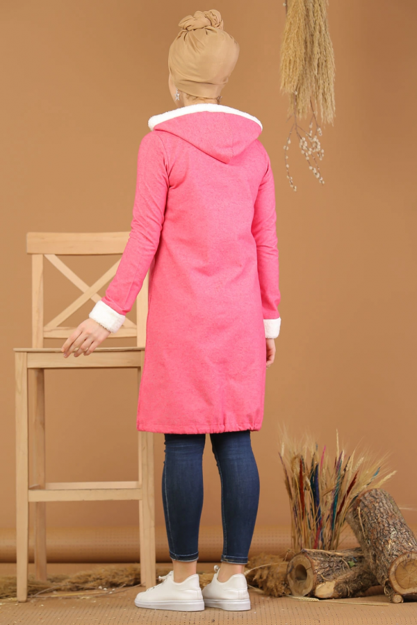 قميص نسائي وردي تصميم حديث و رائع - صناعة تركية