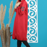 كاب نسائي أحمر تصميم رائع و جذاب - صناعة تركية