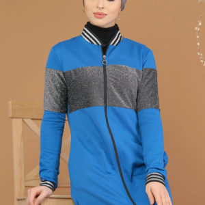 كاب نسائي أزرق تصميم رائع - صناعة تركية