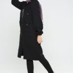 كاب نسائي أسود تصميم حديث و رائع – صناعة تركية