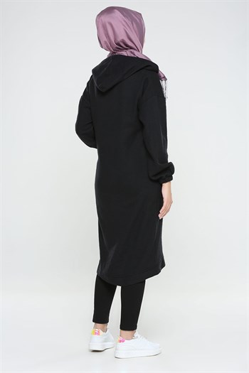 كاب نسائي أسود تصميم حديث و رائع – صناعة تركية