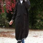 كاب نسائي أسود تصميم رائع و جذاب – صناعة تركية