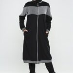 كاب نسائي أسود و رصاصي تصميم جذاب – صناعة تركية