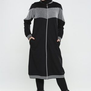 كاب نسائي أسود و رصاصي تصميم جذاب – صناعة تركية