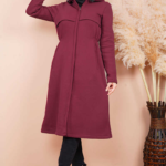 كاب نسائي بورجوندي تصميم رائع و جذاب - صناعة تركية