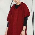 معطف نسائي أحمر تصميم جذاب - صناعة تركية