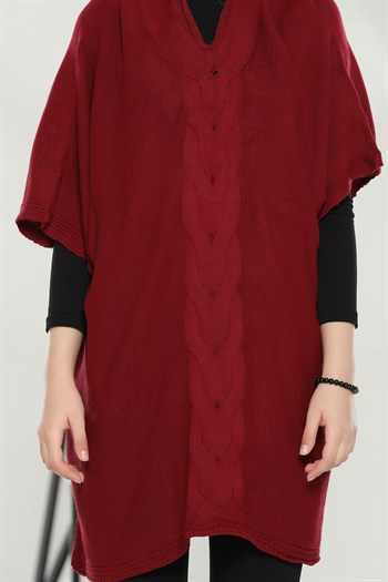 معطف نسائي أحمر تصميم جذاب - صناعة تركية