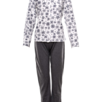 بيجامة نوم نسائية مطبوعة تصميم جذاب - صناعة تركية