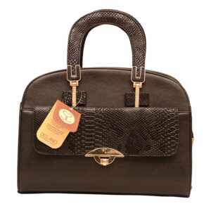 حقيبة يد للنساء من ديساو 870 جلد لون اسود صناعة تركية