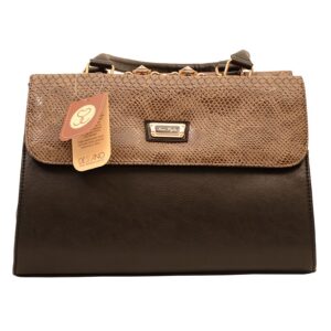 حقيبة ذراع نسائية لون بني _منك صناعة تركية