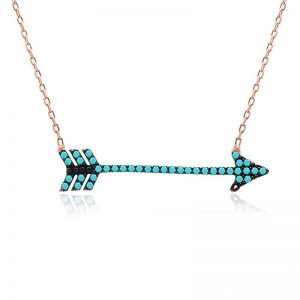 سنسال فضة على شكل سهم - صناعة تركية