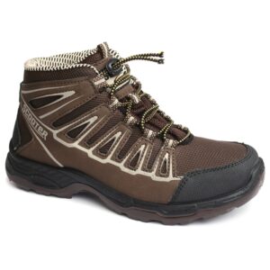 جزمة ضد الماء للاطفال لون بني تصميم حديث ورائع _ صناعة تركية