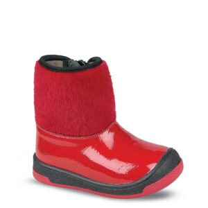 جزمة للاطفال لون احمر تصميم حديث و رائع _ صناعة تركية