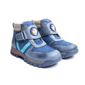 جزمة للاطفال لون كحلي تصميم حديث ورائع _صناعة تركية