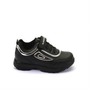 حذاء رياضي للاطفال لون اسود تصميم حديث ورائع _ صناعة تركية