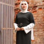 فستان نسائي أسود حديث و رائع - صناعة تركية