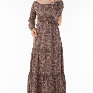 فستان نسائي مزخرف تصميم رائع و جذاب - صناعة تركية